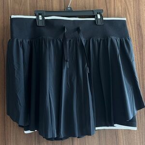 All In Motion Seamless Skort Women’s X-Large Elastic Waist Stretch Black